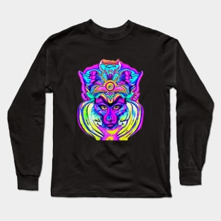 Lion King Psychedelic Long Sleeve T-Shirt